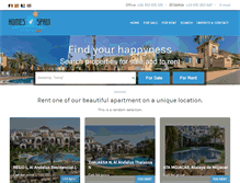 Tablet Screenshot of homesofspain.com